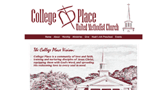 Desktop Screenshot of collegeplaceumc.org